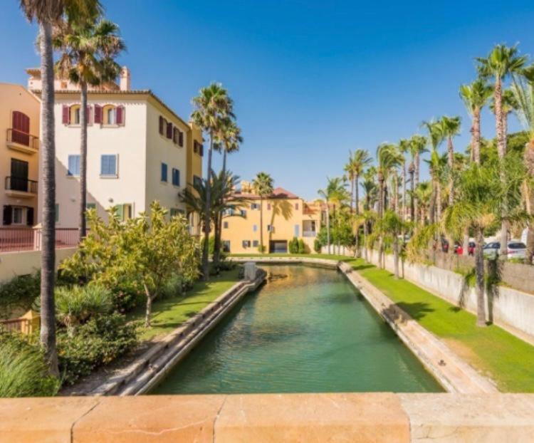 Apartamento con piscina ,playa con vistas panorámicas en la Marina de Sotogrande São Roque Exterior foto